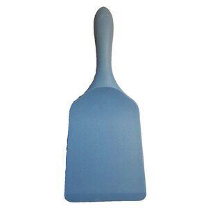 Blue Silicone Flat Spatula 9" x 3.5" by Mad Hungry from QVC